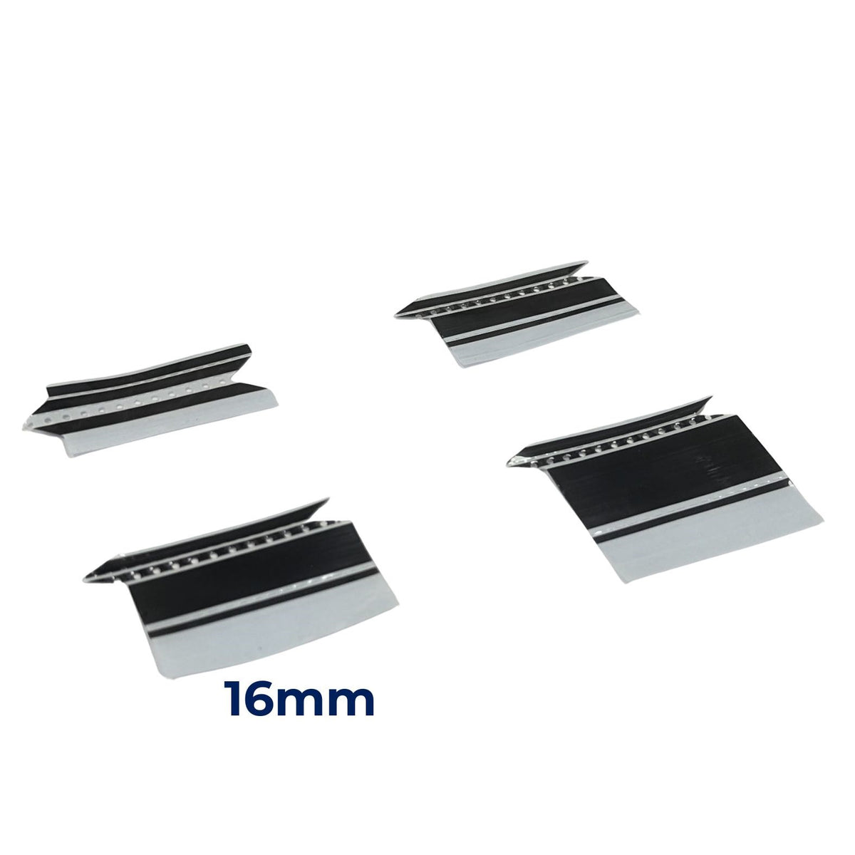 DPL Black Double Splice Tape 16mm — Optical Emitter Receiver Detection for Panasonic Yamaha Juki Hanwha Smart Feeders