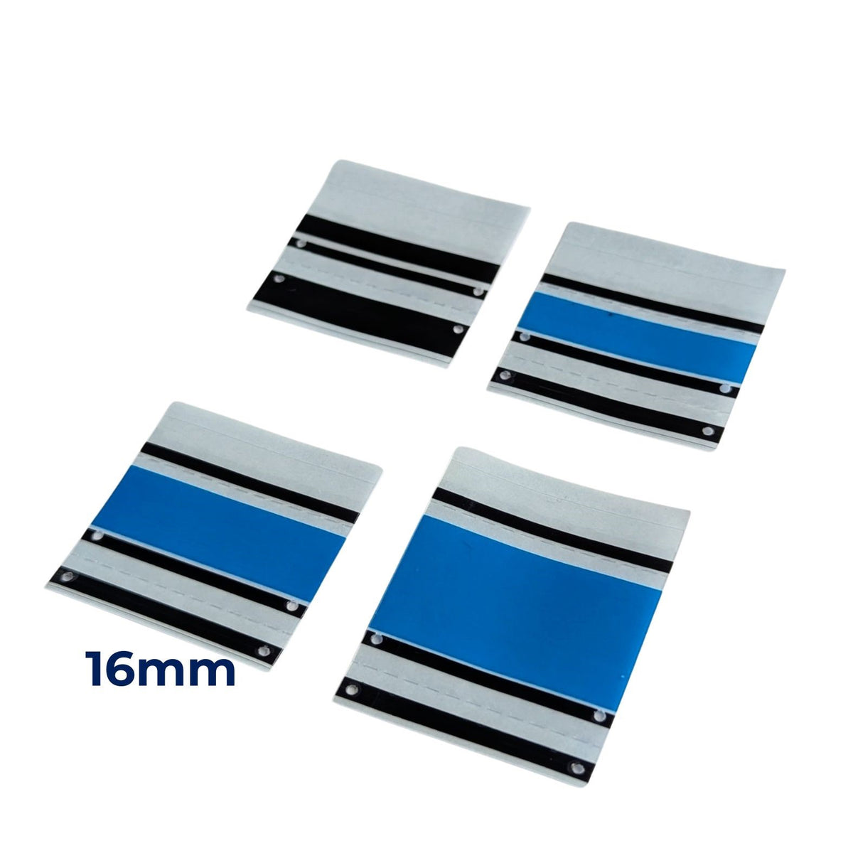 DSPX Black Double Splice Tape 16mm — Optical Emitter Receiver Detection for Panasonic Yamaha Juki Hanwha Smart Feeders