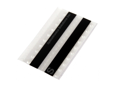 Black ESD safe double splice tape, size 8mm