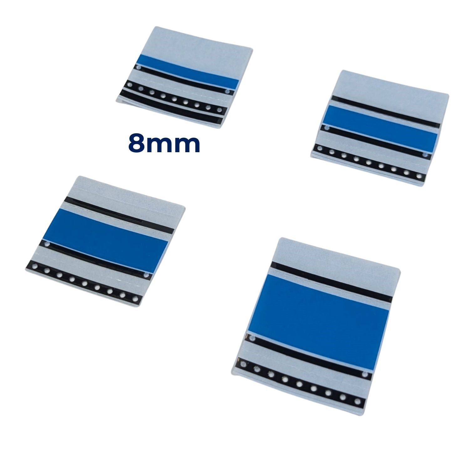 AFT All-Feeder Splice Tape 8mm — Metal and Optical Detection — Compatible with ASM Fuji Yamaha Juki Panasonic Hanwha Smart Feeders