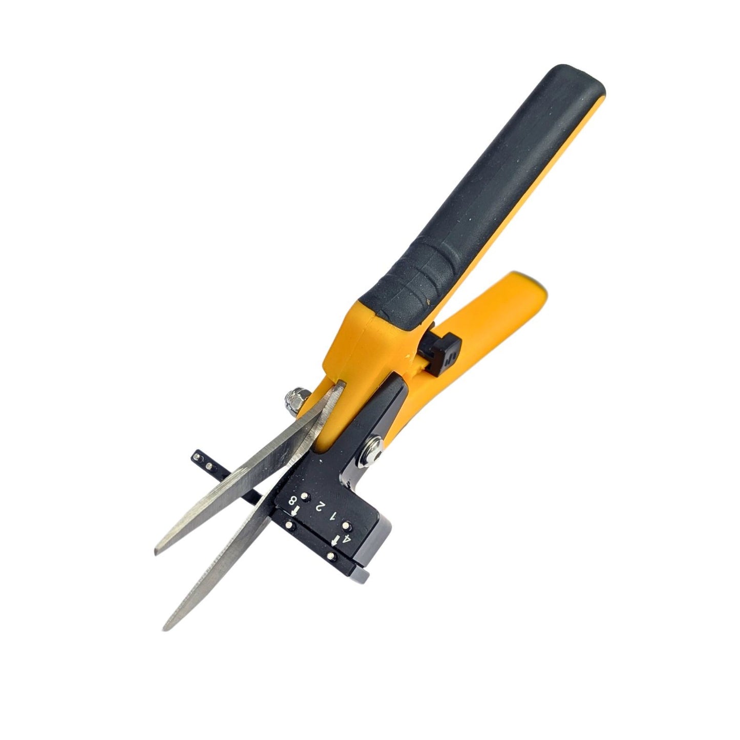 CT132 SMT Pitch Scissors Yellow Handle — 8mm to 32mm Carrier Tape Cutting with Shift Pitch
