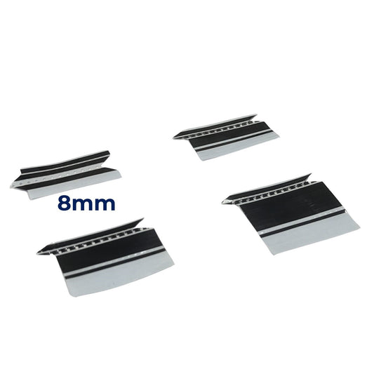DPL Black Double Splice Tape 8mm — Optical Emitter Receiver Detection for Panasonic Yamaha Juki Hanwha Smart Feeders