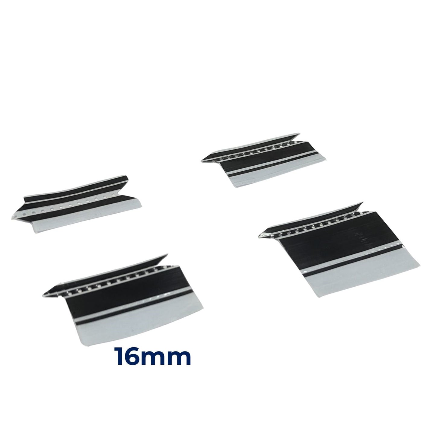 DPL Black Double Splice Tape 16mm — Optical Emitter Receiver Detection for Panasonic Yamaha Juki Hanwha Smart Feeders