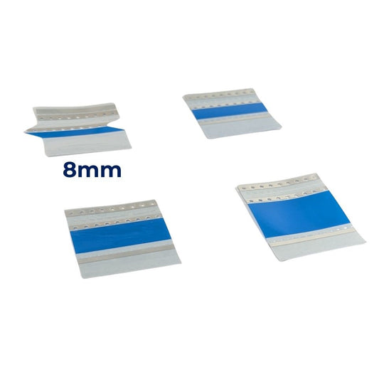 Silver/Blue Double Splice Tape