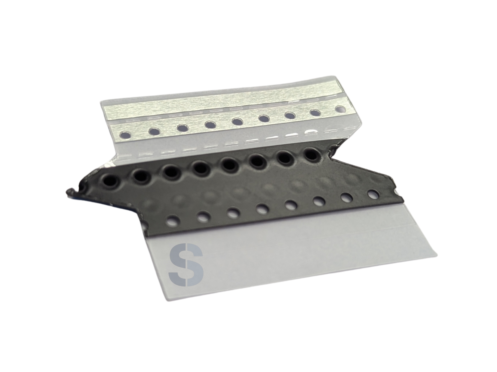 Silver/Blue Double Splice Tape with Jig Pins – Splicetronics