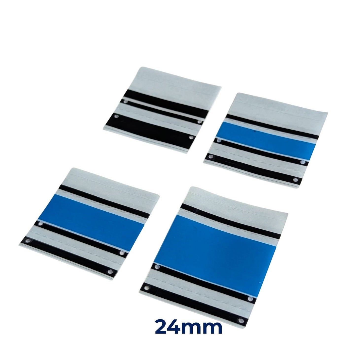 DSPX Black Double Splice Tape 24mm — Optical Emitter Receiver Detection for Panasonic Yamaha Juki Hanwha Smart Feeders