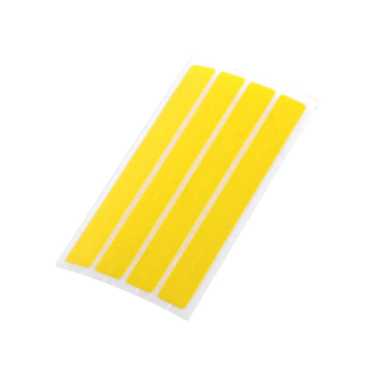 Yellow Single Splice Tape — Pre-Cut PET Strips for SMT Cover Tape Splicing