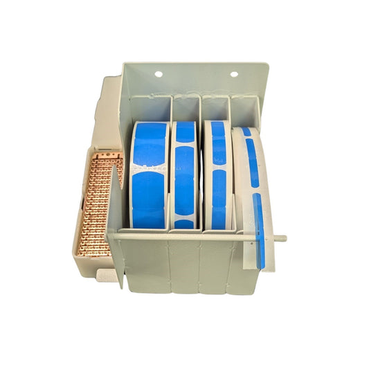 STH10 SMT Splice Tape Roll Holder — Magnetic 4-Pocket Organizer for Splice Tape and Clips